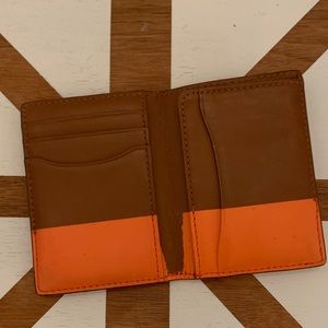 Jack Spade Orange Wallet